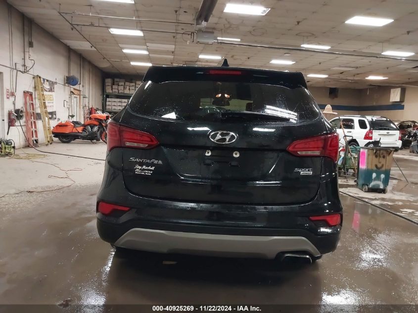 2017 Hyundai Santa Fe Sport 2.4L VIN: 5NMZUDLB6HH022645 Lot: 40925269