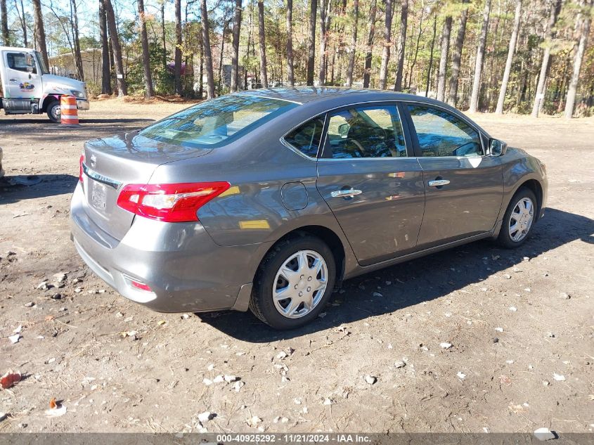 2016 Nissan Sentra S VIN: 3N1AB7AP4GY294735 Lot: 40925292