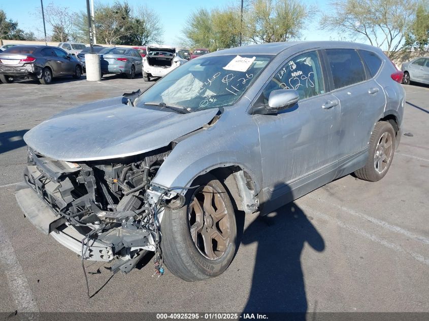 VIN 2HKRW1H56JH505072 2018 Honda CR-V, EX no.2