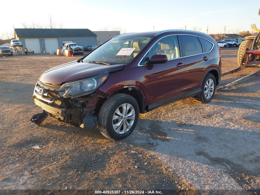 Vin: 5j6rm4h78cl062814, lot: 41415029, honda cr-v ex-l 20122