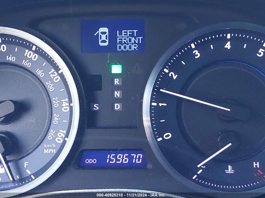 2011 LEXUS IS 250 VIN: JTHBF5C26B5140852