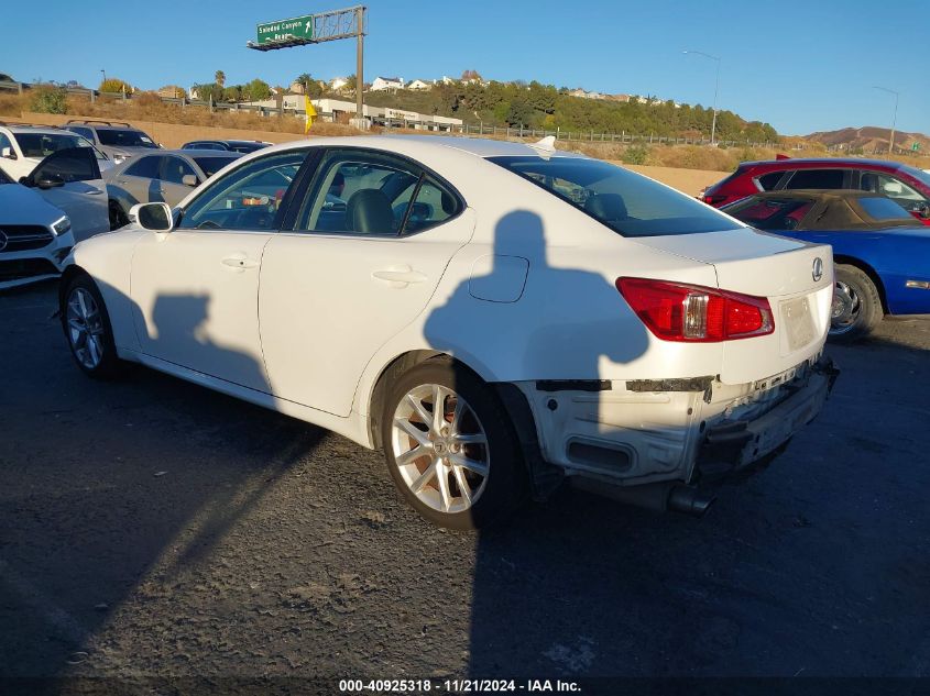 2011 Lexus Is 250 VIN: JTHBF5C26B5140852 Lot: 40925318