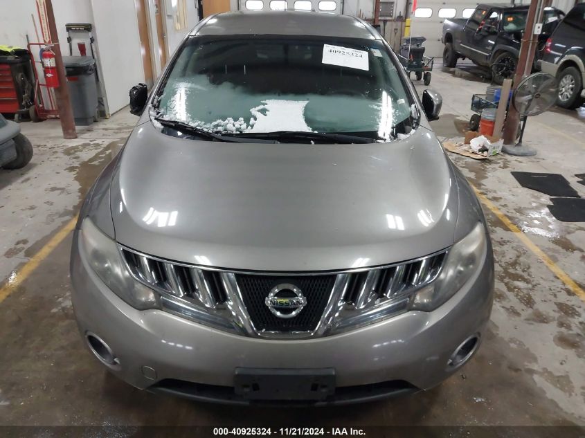 2010 Nissan Murano S VIN: JN8AZ1MW8AW108691 Lot: 40925324