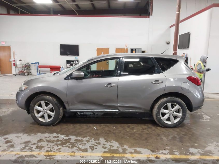 2010 Nissan Murano S VIN: JN8AZ1MW8AW108691 Lot: 40925324