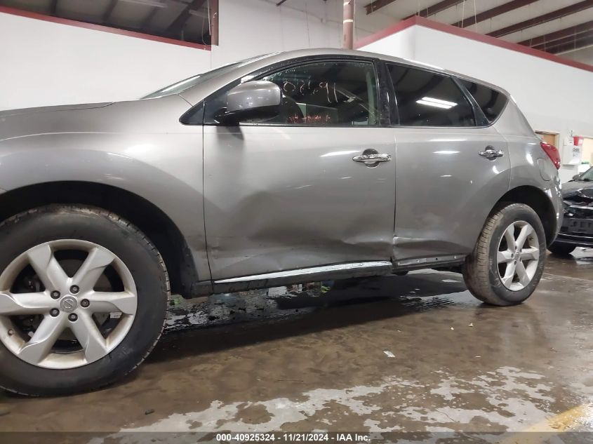 2010 Nissan Murano S VIN: JN8AZ1MW8AW108691 Lot: 40925324