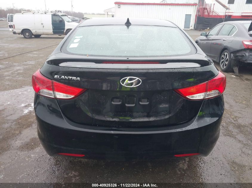 2013 Hyundai Elantra Gls VIN: KMHDH4AE0DU889856 Lot: 40925326