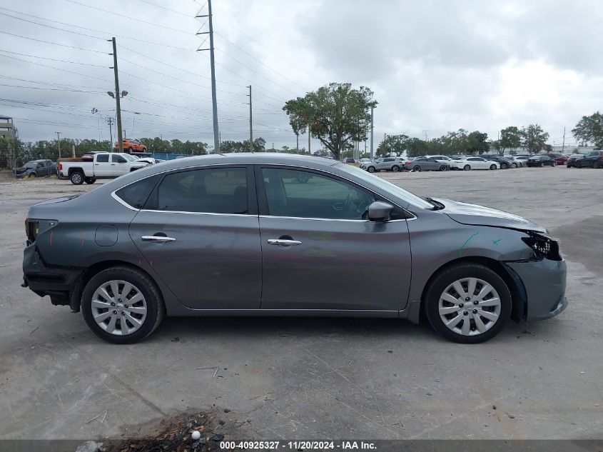 2017 Nissan Sentra Sv VIN: 3N1AB7AP8HY280614 Lot: 40925327