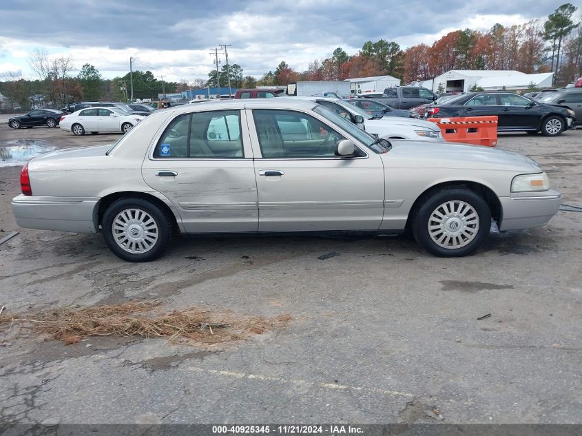 2007 Mercury Grand Marquis Ls VIN: 2MEHM75VX7X606002 Lot: 40925345