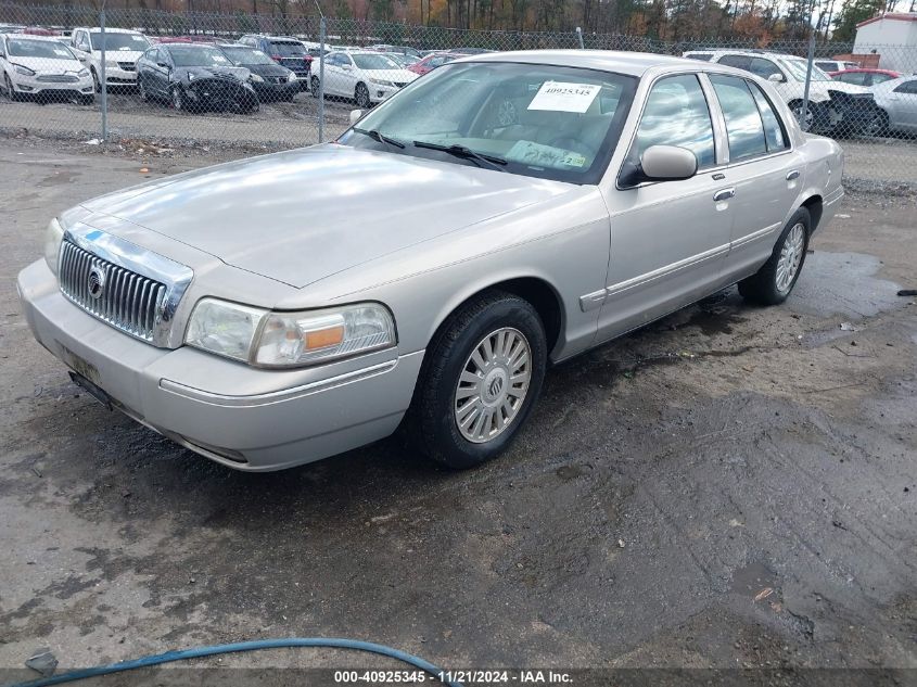 2007 Mercury Grand Marquis Ls VIN: 2MEHM75VX7X606002 Lot: 40925345