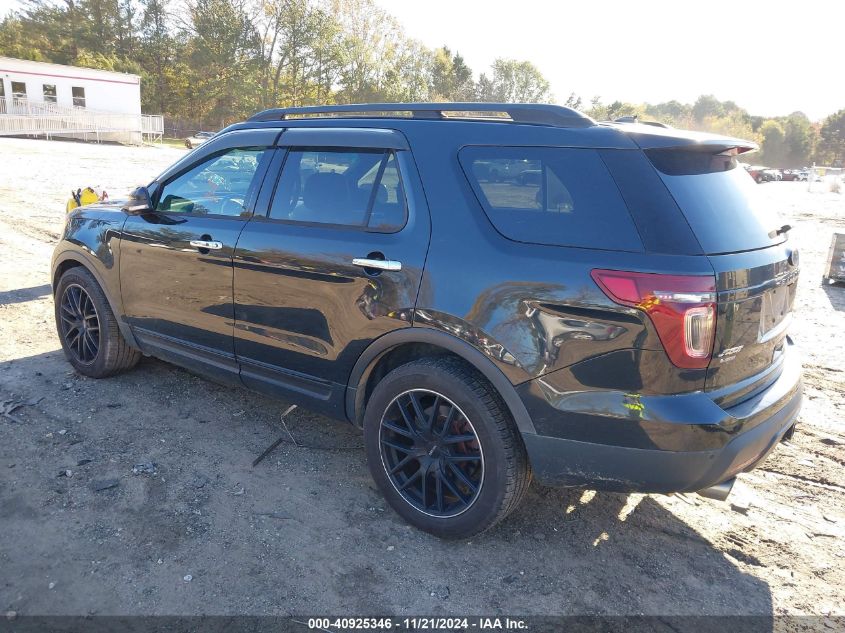 2013 Ford Explorer Sport VIN: 1FM5K8GTXDGC37246 Lot: 40925346