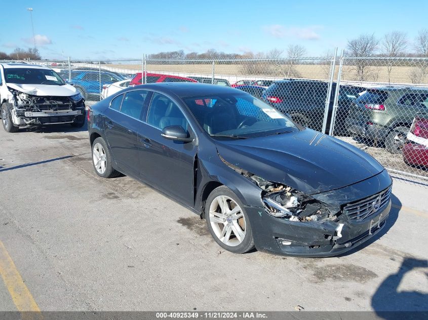 2015 Volvo S60 T5 Premier Plus VIN: YV1612TC5F2318129 Lot: 40925349