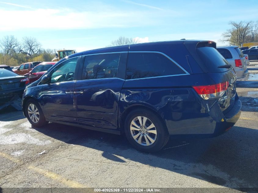 2016 Honda Odyssey Ex-L VIN: 5FNRL5H62GB011484 Lot: 40925369