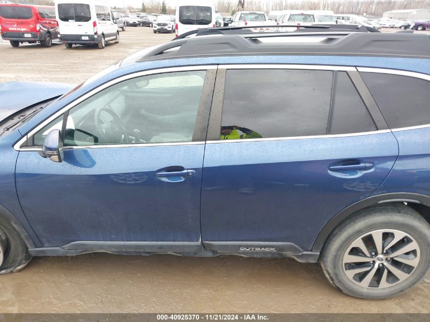 2022 Subaru Outback Premium VIN: 4S4BTADC6N3120428 Lot: 40925370