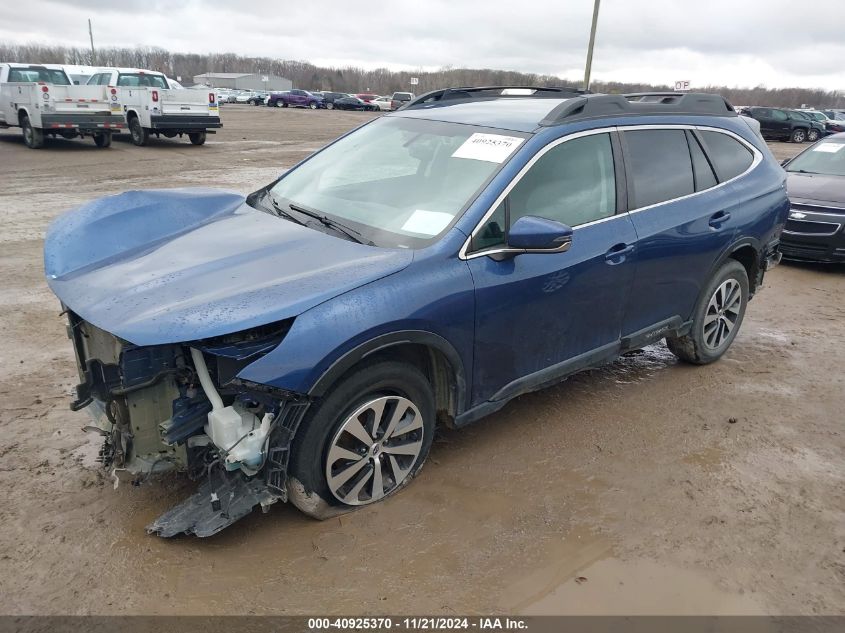 2022 Subaru Outback Premium VIN: 4S4BTADC6N3120428 Lot: 40925370