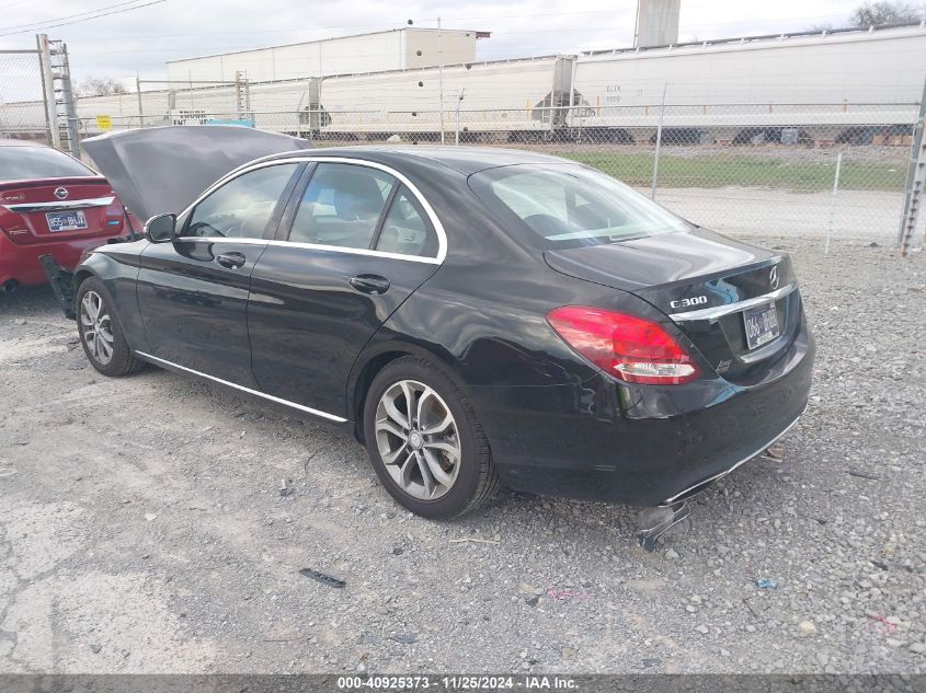 VIN 55SWF4JB0GU145792 2016 Mercedes-Benz C-Class, C... no.3