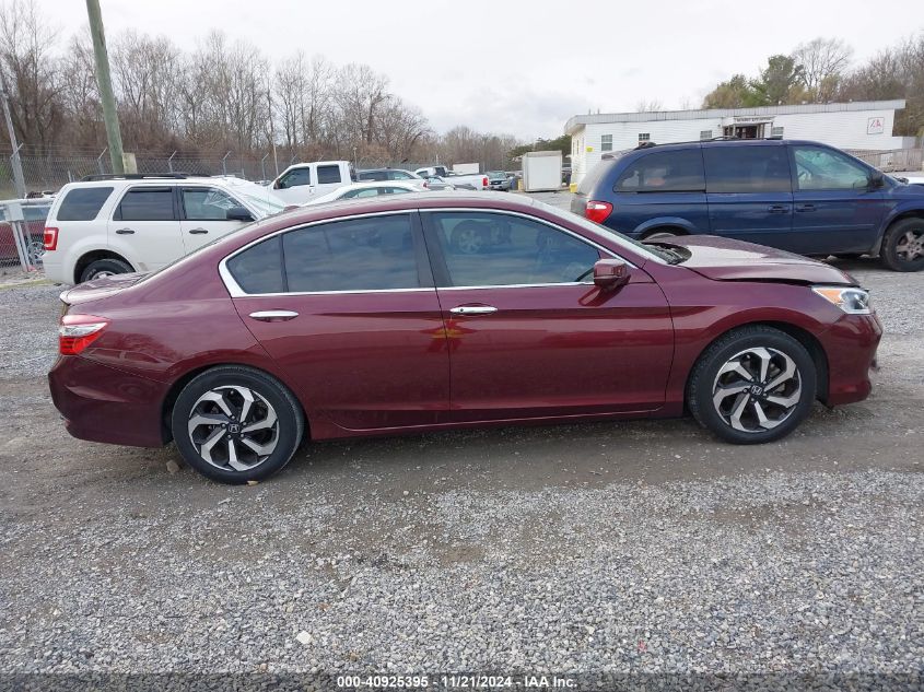 2016 Honda Accord Ex-L VIN: 1HGCR2F84GA234854 Lot: 40925395