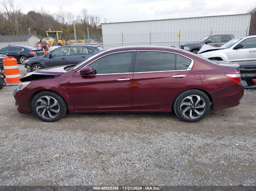 2016 Honda Accord Ex-L VIN: 1HGCR2F84GA234854 Lot: 40925395