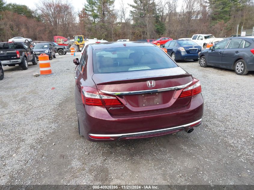 2016 Honda Accord Ex-L VIN: 1HGCR2F84GA234854 Lot: 40925395