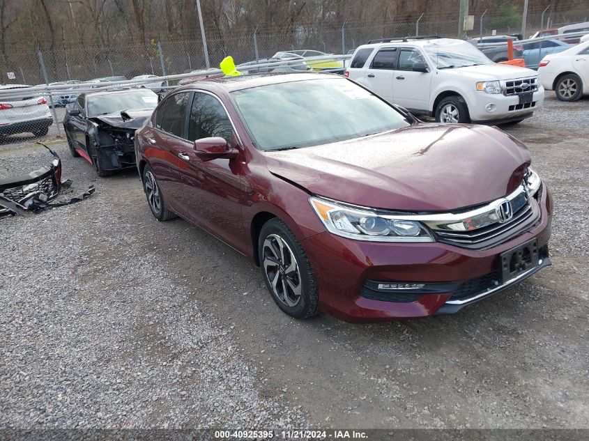 2016 Honda Accord Ex-L VIN: 1HGCR2F84GA234854 Lot: 40925395