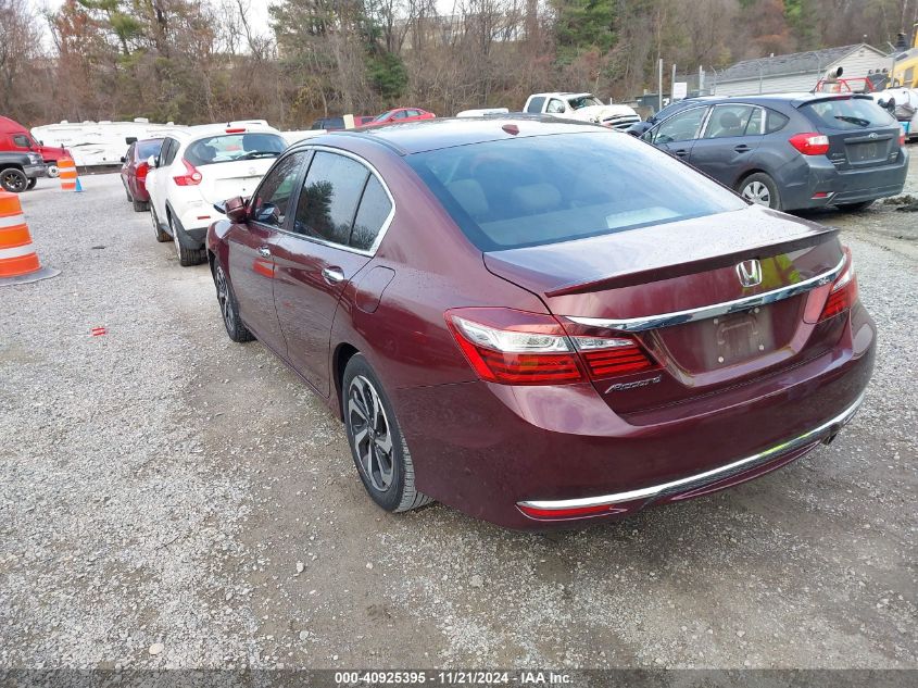 2016 Honda Accord Ex-L VIN: 1HGCR2F84GA234854 Lot: 40925395