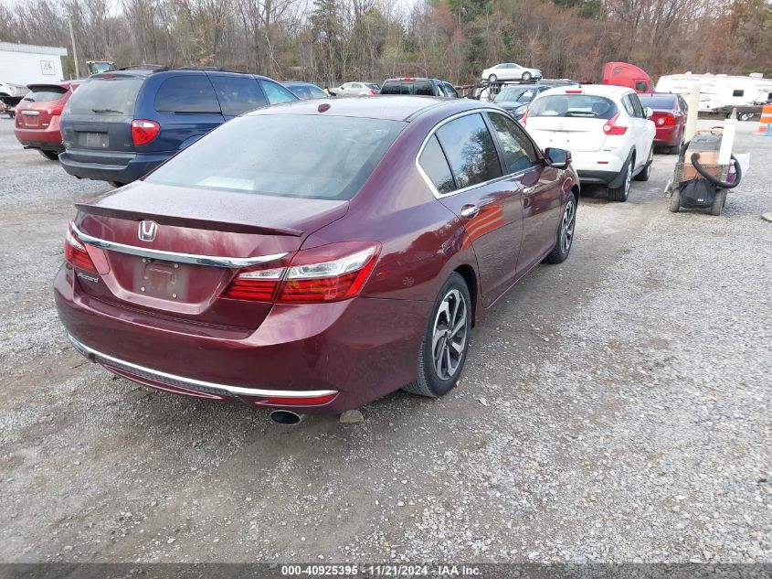 2016 Honda Accord Ex-L VIN: 1HGCR2F84GA234854 Lot: 40925395