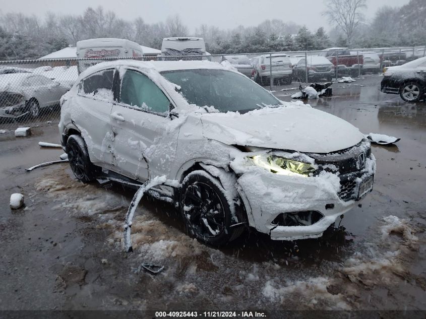 2022 Honda Hr-V Awd Sport VIN: 3CZRU6H11NM751070 Lot: 40925443