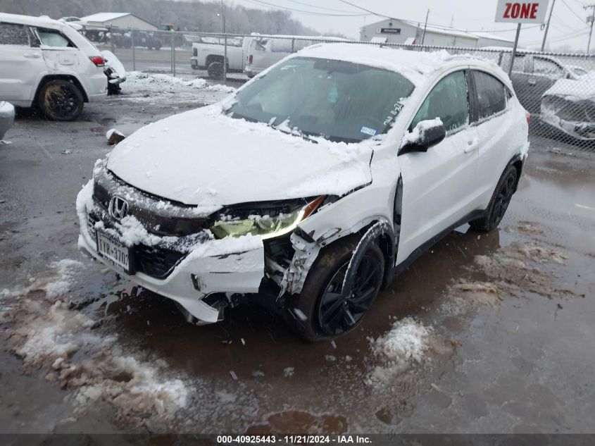 2022 Honda Hr-V Awd Sport VIN: 3CZRU6H11NM751070 Lot: 40925443