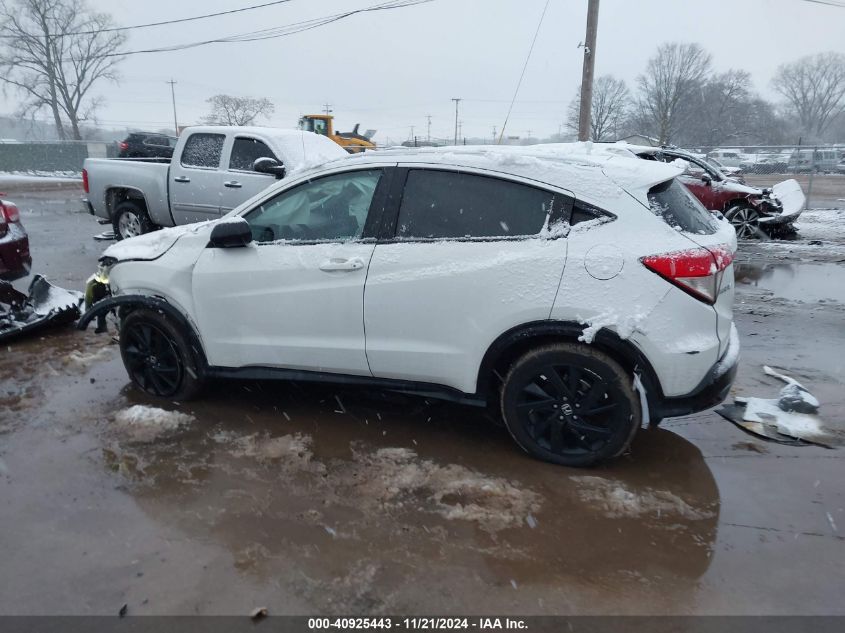 2022 Honda Hr-V Awd Sport VIN: 3CZRU6H11NM751070 Lot: 40925443