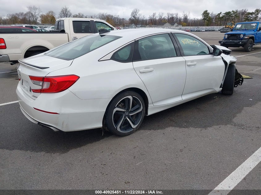2022 HONDA ACCORD VIN: 1HGCV1F32NA124215