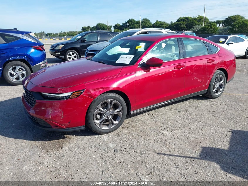 2024 HONDA ACCORD VIN: 1HGCY1F33RA000192