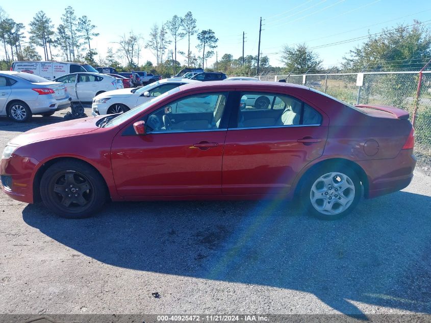 2010 Ford Fusion Se VIN: 3FAHP0HA4AR227193 Lot: 40925472