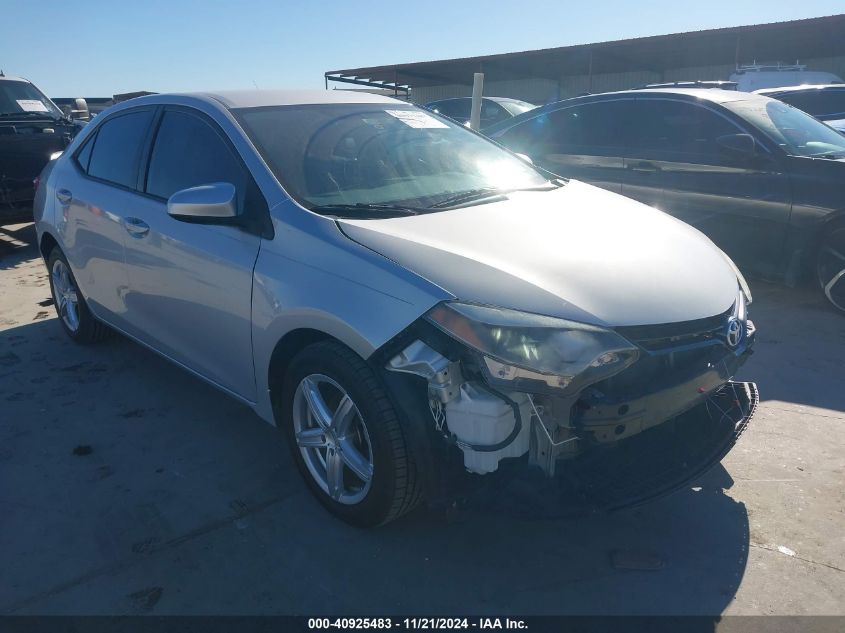 2016 TOYOTA COROLLA LE - 5YFBURHE6GP397988