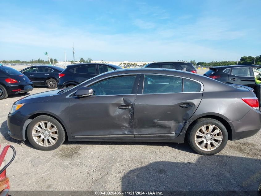 2012 Buick Lacrosse Leather Group VIN: 1G4GC5ER6CF349932 Lot: 40925485