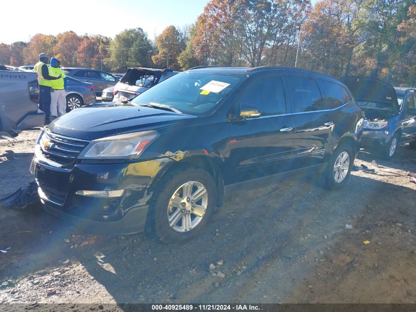 VIN 1GNKRGKD0DJ202299 2013 Chevrolet Traverse, 1LT no.2