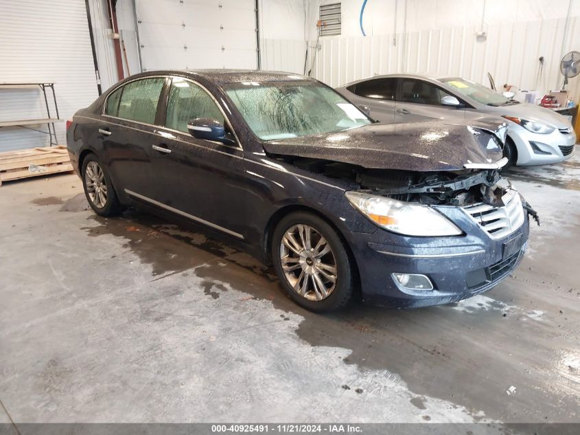 2010 Hyundai Genesis 4.6 VIN: KMHGC4DF8AU111073 Lot: 40925491