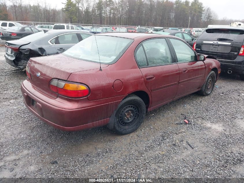 1998 Chevrolet Malibu VIN: 1G1ND52M7W6222296 Lot: 40925511