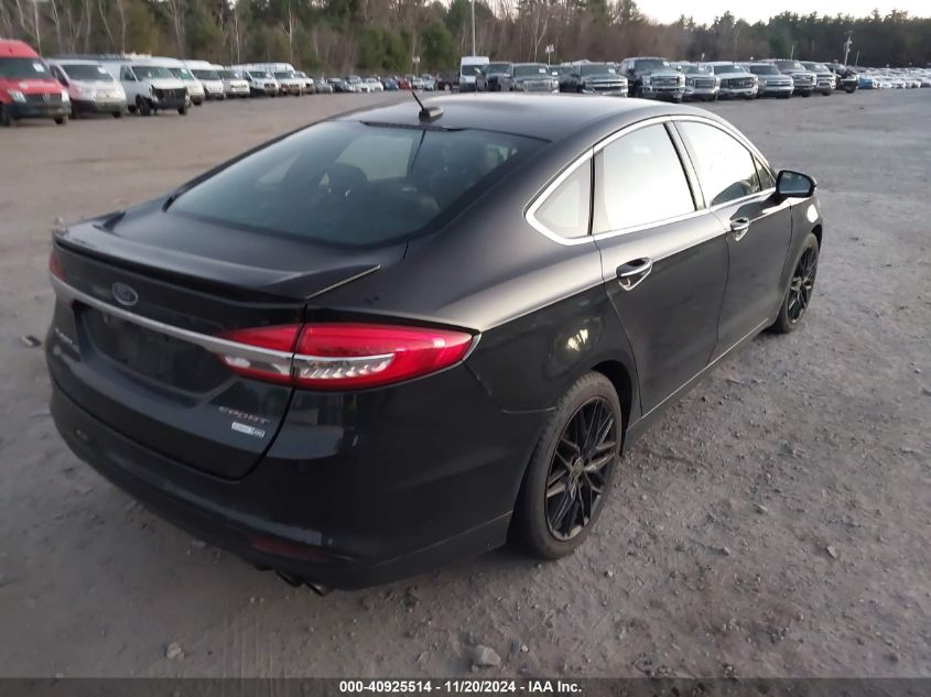 2017 Ford Fusion Sport VIN: 3FA6P0VP6HR322557 Lot: 40925514