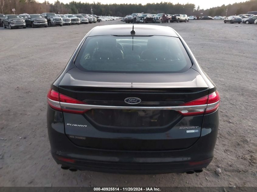 2017 Ford Fusion Sport VIN: 3FA6P0VP6HR322557 Lot: 40925514