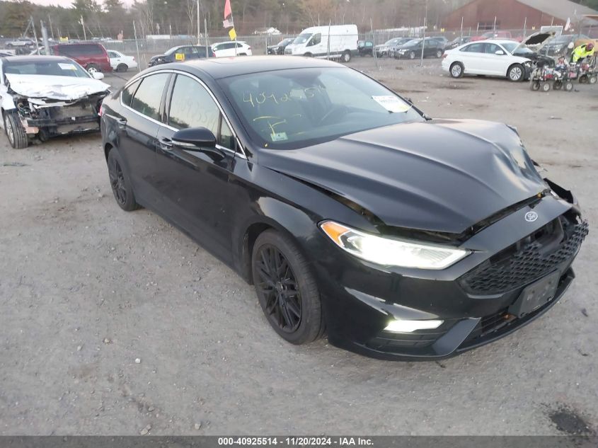 VIN 3FA6P0VP6HR322557 2017 FORD FUSION no.1