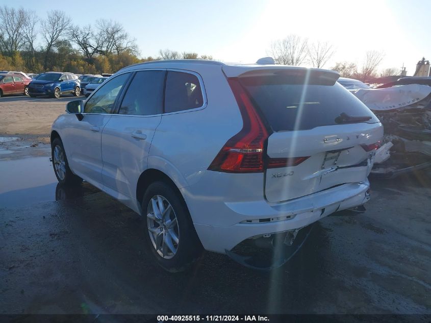 2019 Volvo Xc60 T5 Momentum VIN: LYV102RK8KB381803 Lot: 40925515