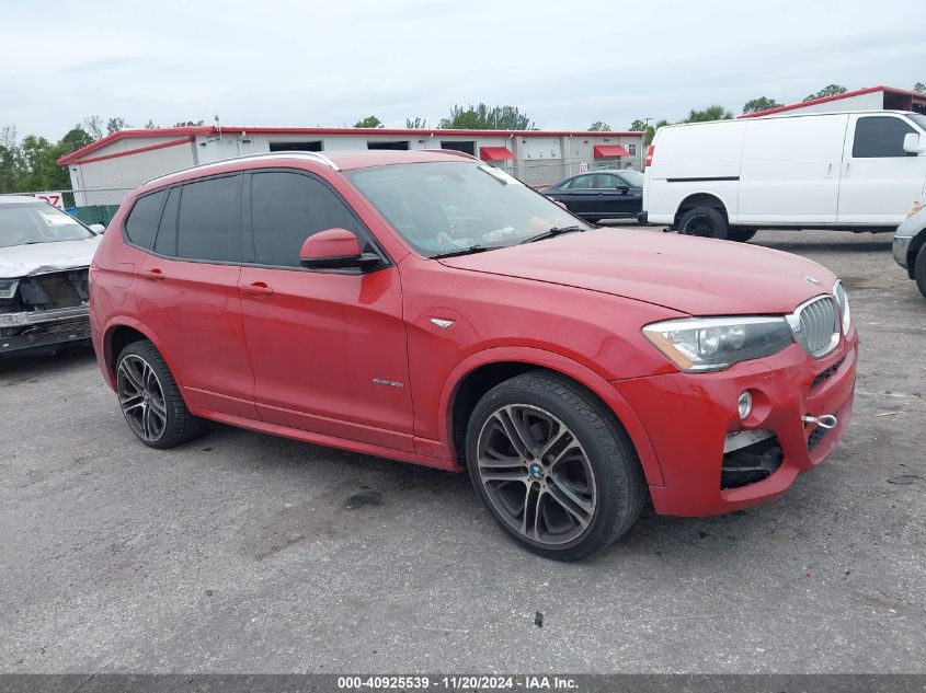 2016 BMW X3 SDRIVE28I - 5UXWZ7C57G0R32754