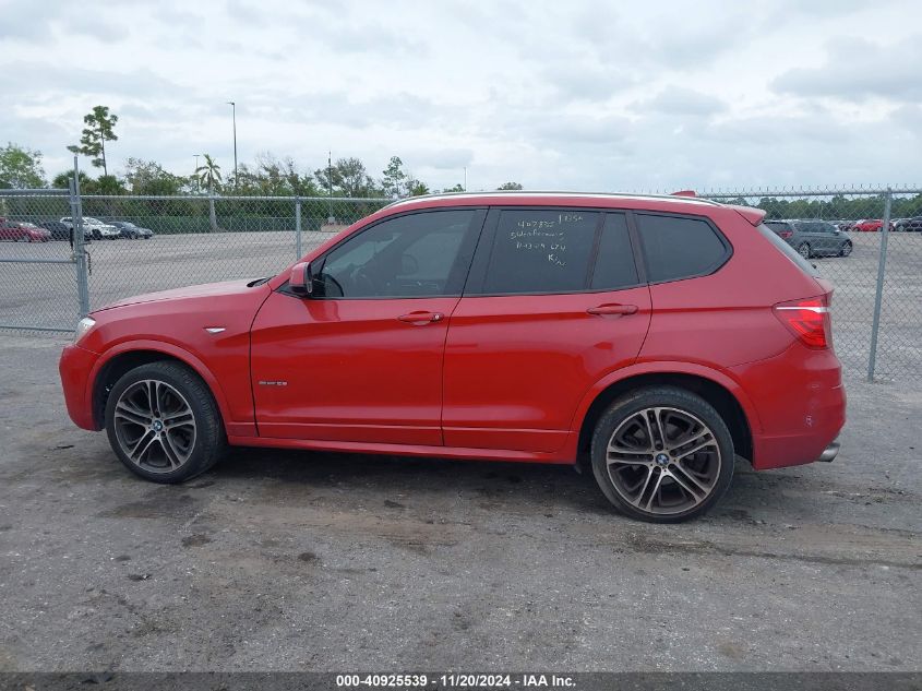 2016 BMW X3 Sdrive28I VIN: 5UXWZ7C57G0R32754 Lot: 40925539