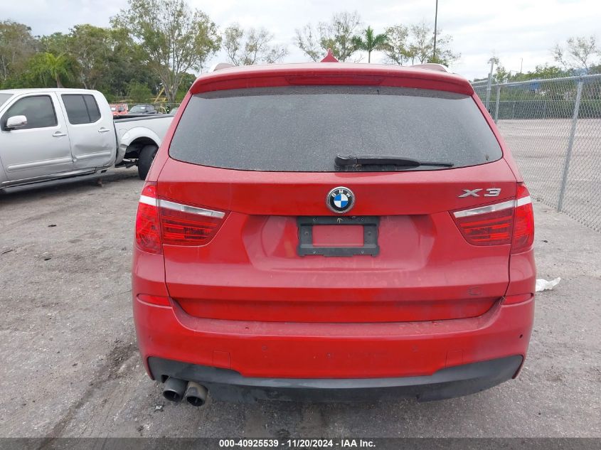 2016 BMW X3 SDRIVE28I - 5UXWZ7C57G0R32754