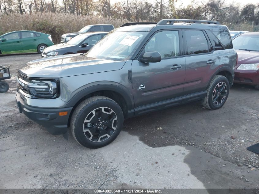 2024 Ford Bronco Sport Outer Banks VIN: 3FMCR9C6XRRE34894 Lot: 40925540