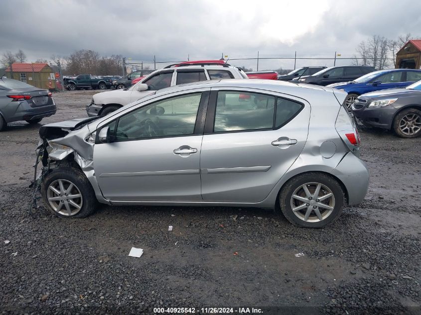 2013 Toyota Prius C Four VIN: JTDKDTB3XD1036770 Lot: 40925542