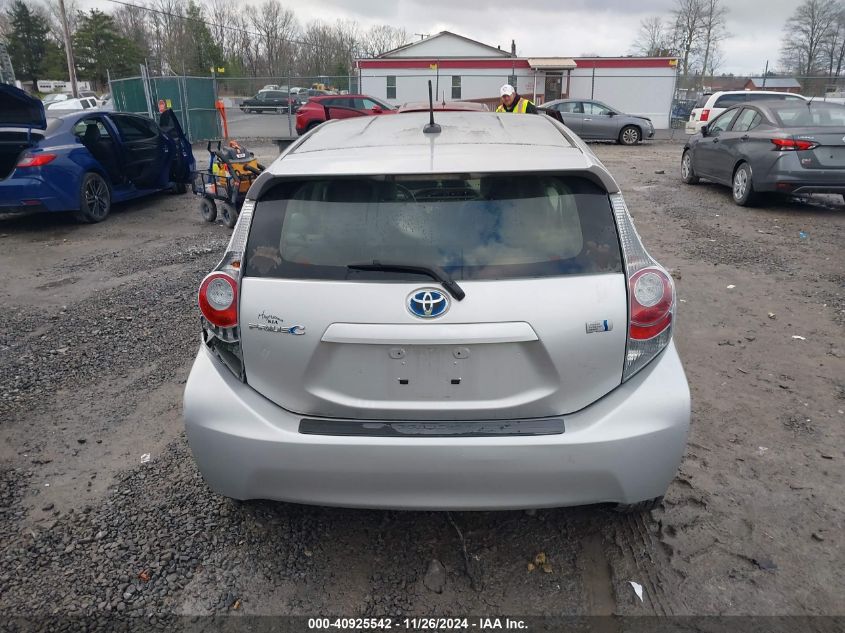 2013 Toyota Prius C Four VIN: JTDKDTB3XD1036770 Lot: 40925542