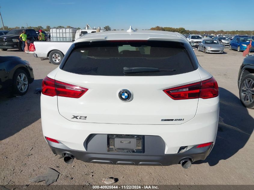 2018 BMW X2 Sdrive28I VIN: WBXYJ3C31JEB37790 Lot: 40925544