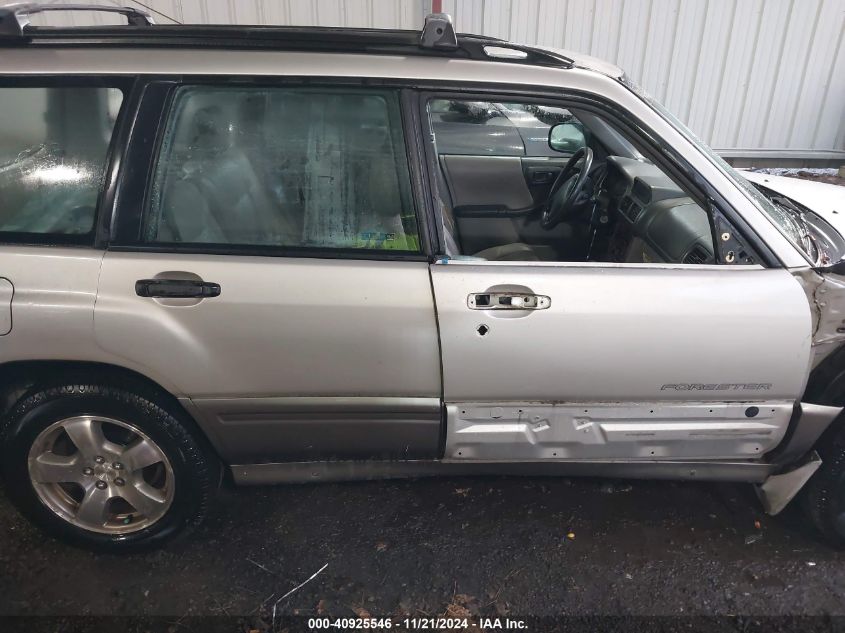 2000 Subaru Forester S VIN: JF1SF6552YH722264 Lot: 40925546