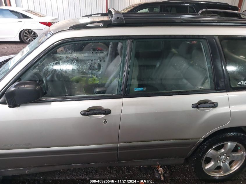 2000 Subaru Forester S VIN: JF1SF6552YH722264 Lot: 40925546