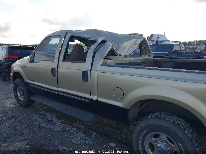 2000 Ford F-250 Lariat/Xl/Xlt VIN: 1FTNW21F5YEC67054 Lot: 40925553